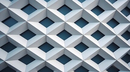 Abstract Geometric Architectural Background with Textured Patterns and Modern Design Elements