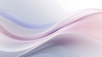Fototapeta premium Elegant Flowing Header with Dynamic Silver,Mauve and Gray Curves