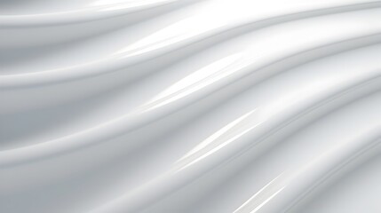 Mesmerizing White Stripe Pattern Futuristic 3D Rendered Abstract Background