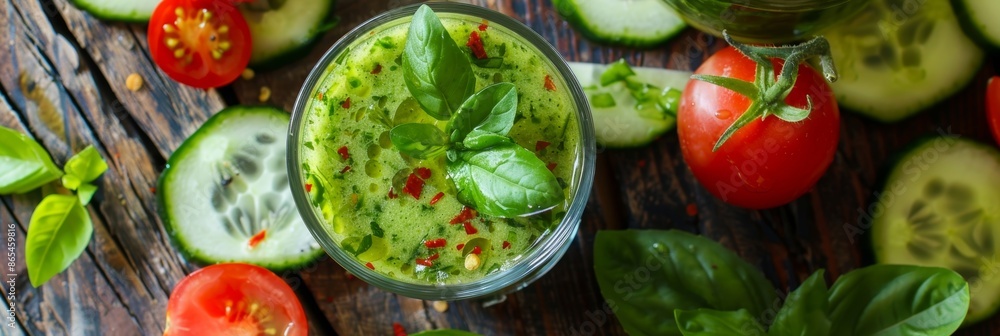 Poster a refreshing cucumber and avocado oil dressing perfect for a light and refreshing cucumber and tomat