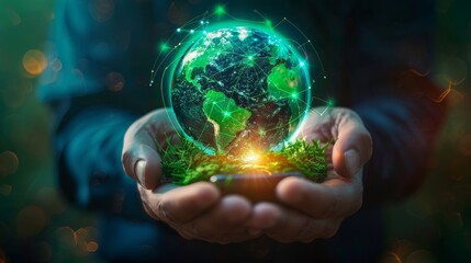 Consumer tracking their carbon footprint via a mobile app, ecoconscious living, tech for sustainability