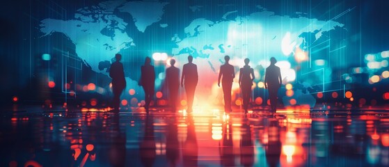 Diverse workforce in multinational companies, employment trends, global labor market