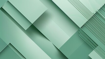 Obraz premium Line and geometric graphic background, dark mint color and silver, vector illustration. Background image 