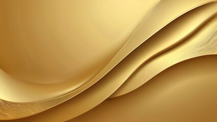 Abstract wavy creative urgency minimalist golden shade gradient background.