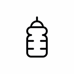 sport water bottle energy drink icon