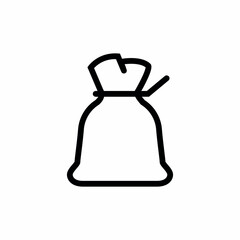 bag sack packaging sackcloth icon