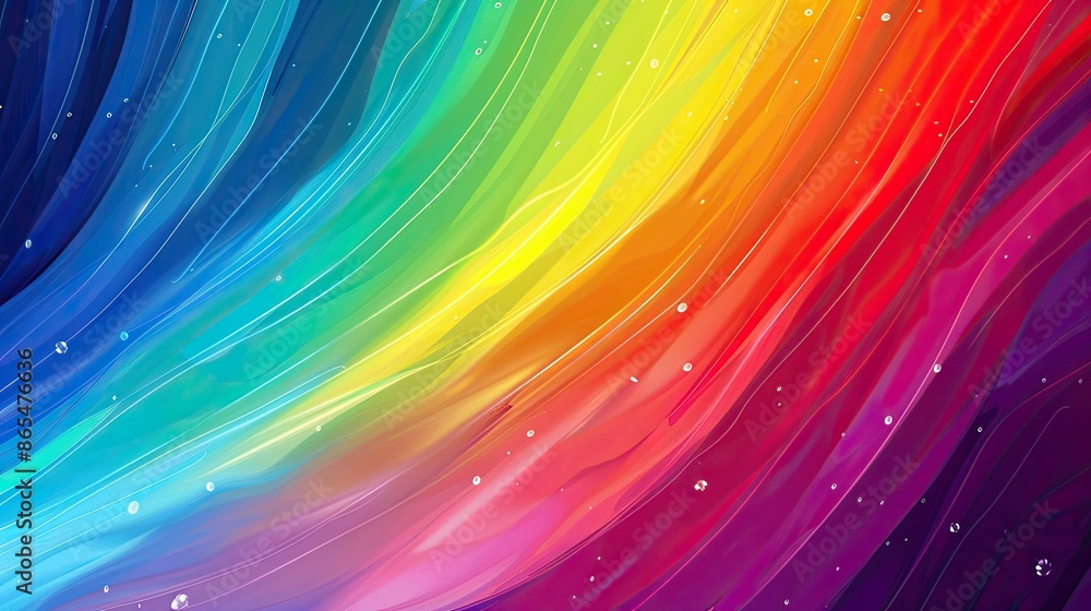 Poster rainbow abstract background vector illustration. background image