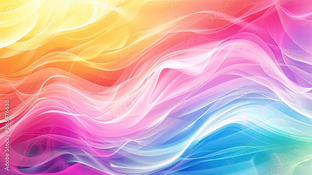 Poster rainbow abstract background vector illustration. background image