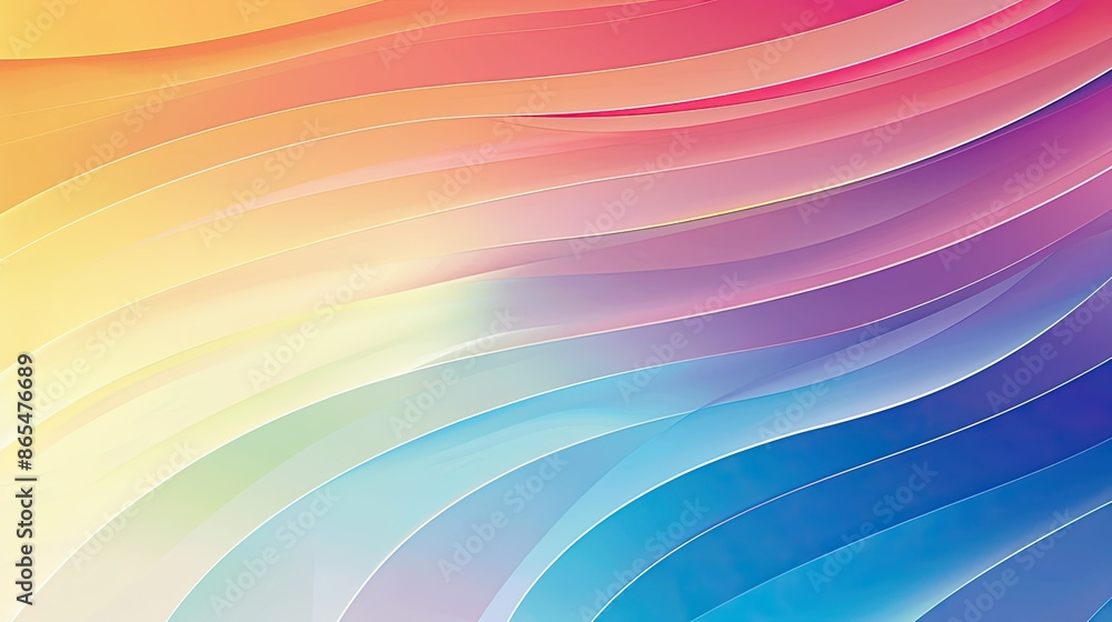 Poster rainbow abstract background vector illustration. background image