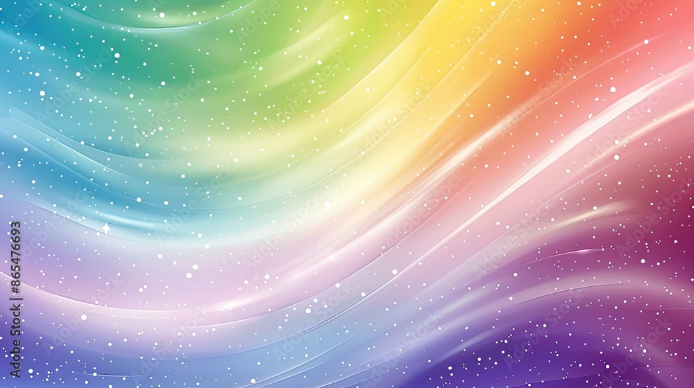 Aufkleber rainbow abstract background vector illustration. background image
