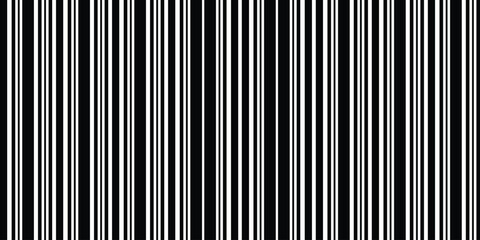 Obraz premium Barcode vector pictogram. Realistic barcode vector design. Bar code