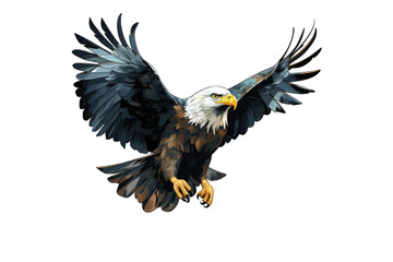 Obraz premium I Love Eagle (JPG 300Dpi 10800x7200)