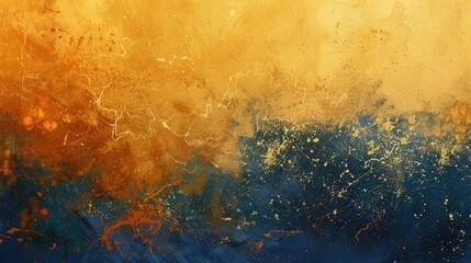 Blue sky sunny day. Generative AI