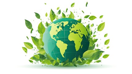 A green leafy globe 