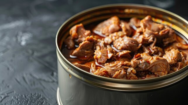 Canned food Barbecued poultry gizzards