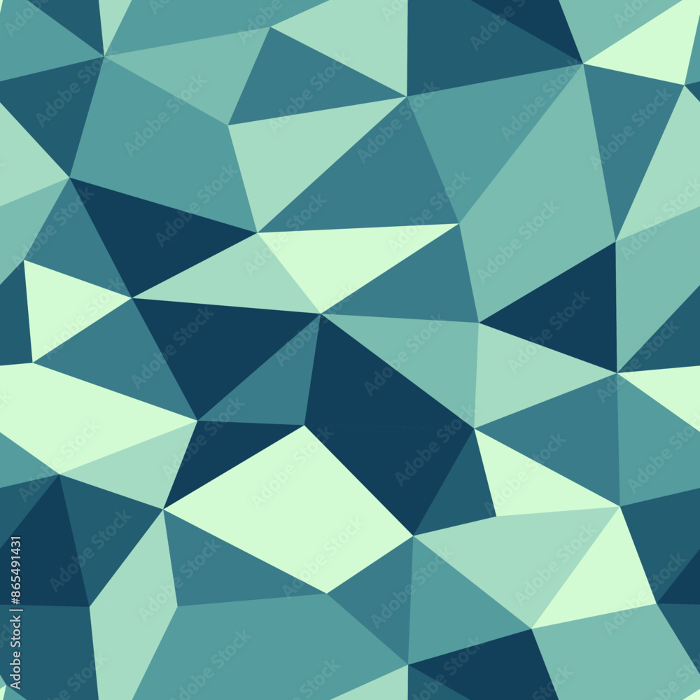 Poster abstract background with mosaic triangle shapes. compact triangles size. repeatable pattern. creativ