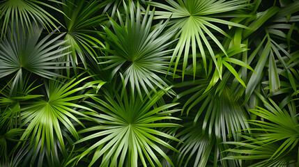 Palm leaves background, Stunning nature photography 4K
