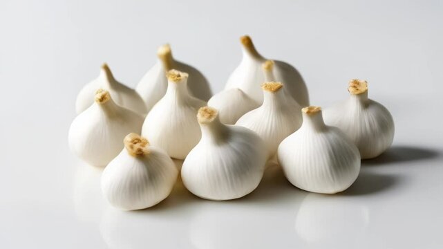  Fresh garlic bulbs ready to be used in your next culinary masterpiece