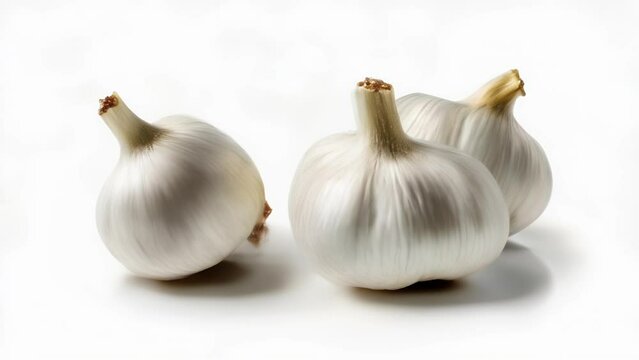  Fresh garlic bulbs ready to add flavor to your dishes
