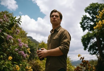 man in the park