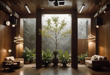 interior of a hotel