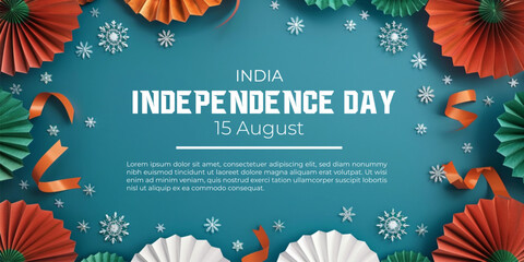 India independence day poster, banner