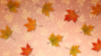 Autumn theme elegant vector background. Design for presentation, website, landing page, wallpaper, flyer, booklet, banner