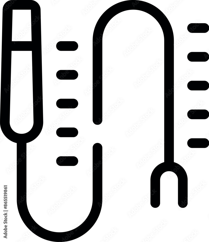 Poster electronic thermometer showing high fever temperature with scale on the right