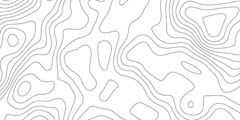 White topology topography vector art abstract background digital shapes contour map texture