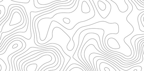White topology topography vector art abstract background digital shapes contour map texture