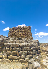 Nuraghe Piscu, Suelli, consists of a truncated cone tower and is one of the most beautiful nuraghi
