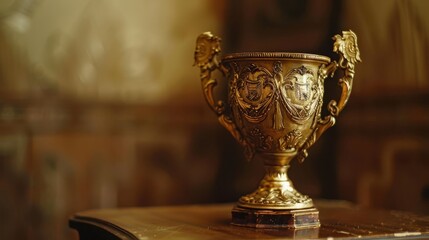 The Ornate Golden Trophy