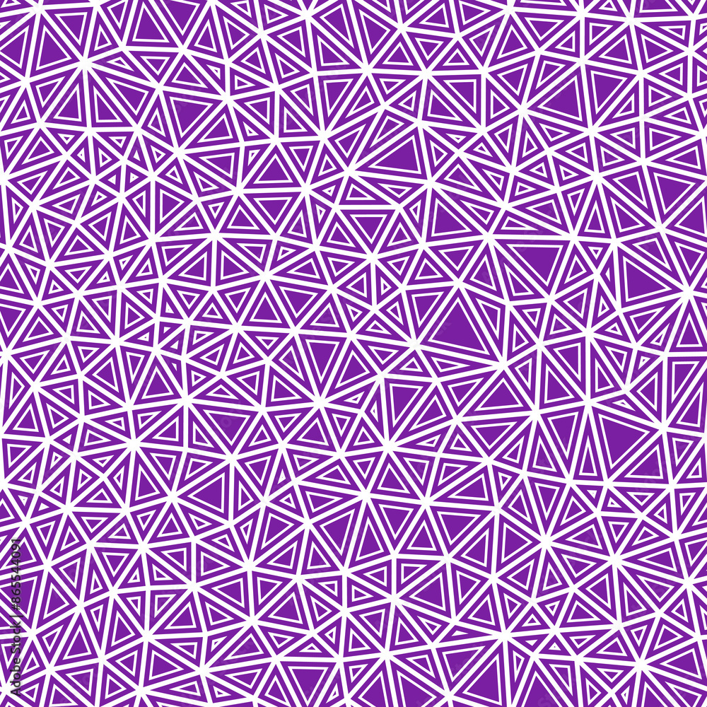 Poster minimalistic triangles background. small triangles size. solid shapes in frames. solid color style. 