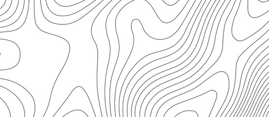 White topology topography vector art abstract background digital shapes contour map texture
