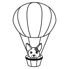 Corgi dog breed coloring page
