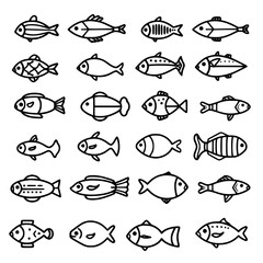 fish, sea, vector, fishing, silhouette, animal, illustration, icon, cartoon, nature, water, pattern, food, salmon, ocean, design, marine, art, set, seafood, seamless, shark, car, Seashells svg, Seashe