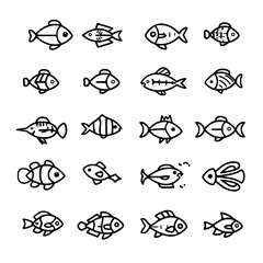 fish, sea, vector, fishing, silhouette, animal, illustration, icon, cartoon, nature, water, pattern, food, salmon, ocean, design, marine, art, set, seafood, seamless, shark, car, Seashells svg, Seashe