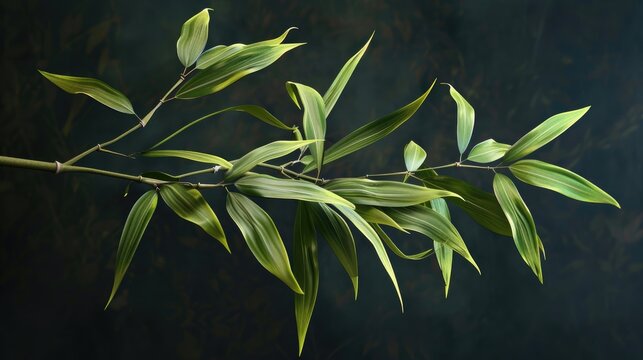 Bamboo leaf from Japan