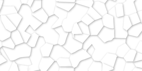 Abstract broken metal effect 3d white fresh background for desktop