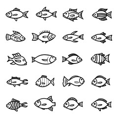 fish, sea, vector, fishing, silhouette, animal, illustration, icon, cartoon, nature, water, pattern, food, salmon, ocean, design, marine, art, set, seafood, seamless, shark, car, Seashells svg, Seashe