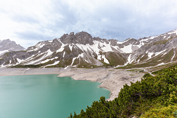 lake in the mountains