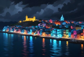 view of the old town country