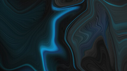4K Abstract blue electric wave themed background.
