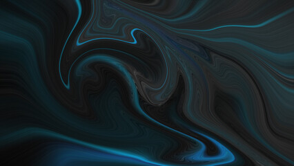 4K Abstract blue electric wave themed background.
