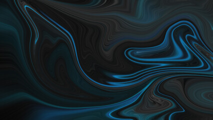 4K Abstract blue electric wave themed background.
