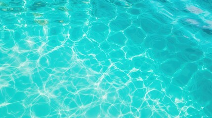 Obraz premium Turquoise Pool Water Background