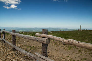 Śnieżnik, widok na Masyw Śnieżnika