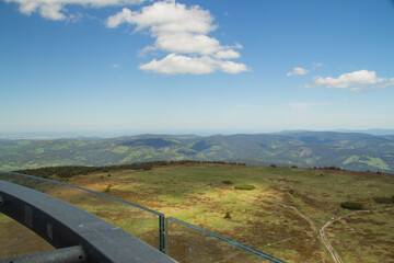Śnieżnik, widok na Masyw Śnieżnika