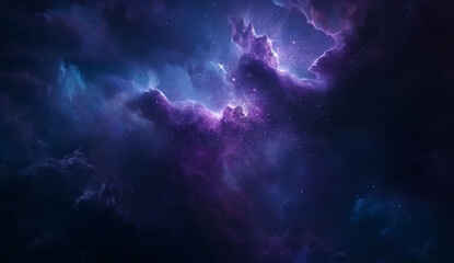 Amazing nebula background space wallpapper dark blue