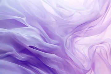 Obraz premium Abstract background with purple and white flowing fabrics